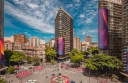 Instalação da ‘Times Square’ em BH era prevista para outubro, mas ainda não começou