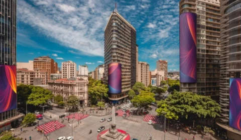 Instalação da ‘Times Square’ em BH era prevista para outubro, mas ainda não começou