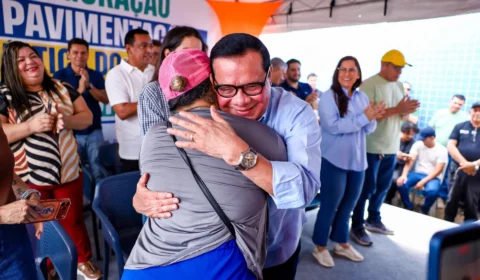 Prefeito de Coari, Adail Pinheiro, entrega pavimentação completa do bairro Ciganópolis