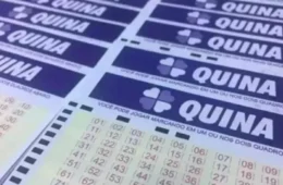 Bolão de SP ganha R$ 2,6 milhões na Quina; veja números sorteados