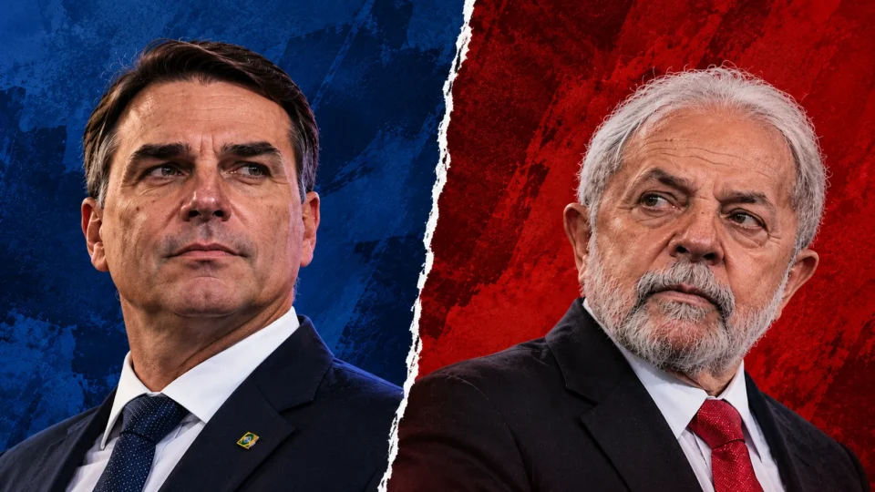 Quaest no DF: Flávio Bolsonaro tem 50% das intenções de voto e Lula registra 40%