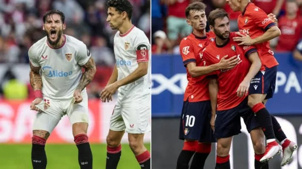 Sevilla x Osasuna: onde assistir ao vivo e horário do jogo pela La Liga