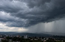 Inmet emite alerta vermelho de tempestade para áreas do Sul do Brasil