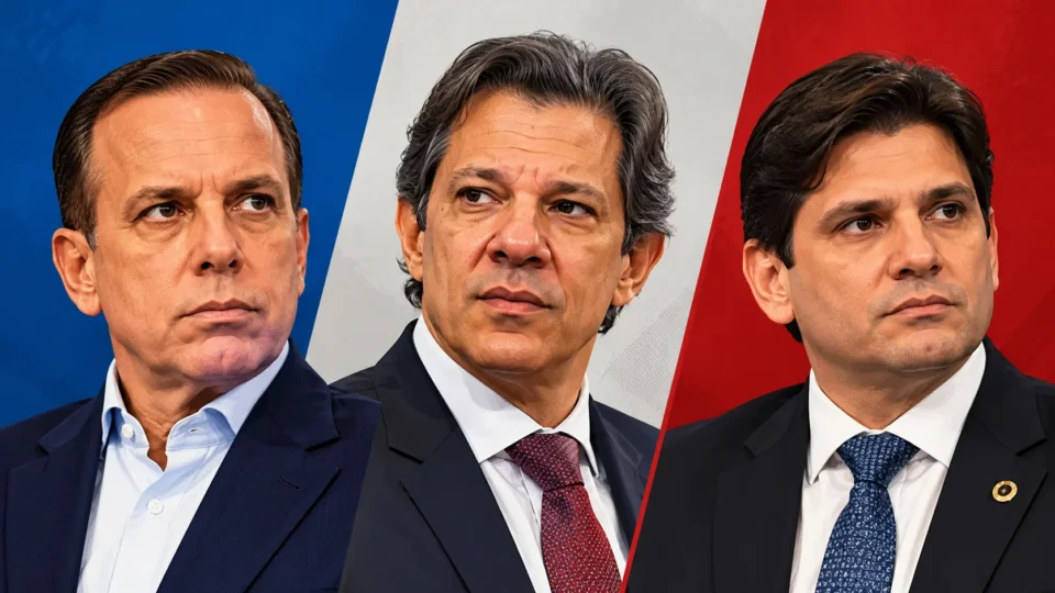 Doria, Haddad e André do Prado falam ao NC News antes de debate entre Lula e Flávio na Band