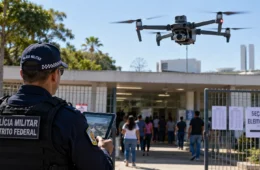 PM do DF testa drones para flagrar crimes eleitorais no 2º turno