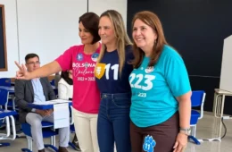 Michelle diz que Bolsonaro está “ansioso, mas confiante” com resultado das eleições