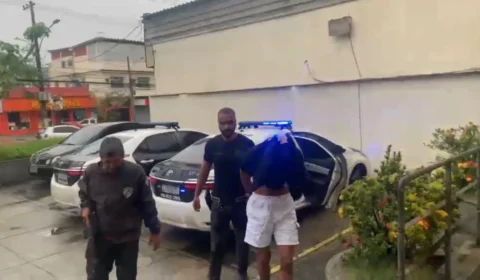 Homem acusado de socar barriga da companheira grávida tenta fugir pela janela e é preso no Rio
