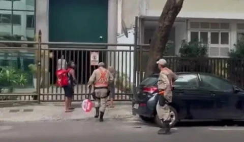 Entregador sofre convulsões após levar choque durante abordagem de guardas no Rio