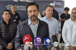 Ricardo Nunes diz que apoio do MDB a Flávio Bolsonaro representa “grande frente ampla”
