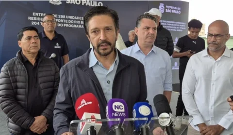 Ricardo Nunes diz que apoio do MDB a Flávio Bolsonaro representa “grande frente ampla”