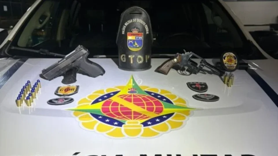 Detentos do semiaberto invadem UBS no DF e são presos após roubo de arma