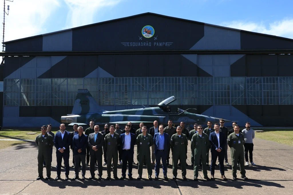 Campanha IRIS 2026, na Base Aérea de Canoas, no Rio Grande do Sul. Foto: FAB