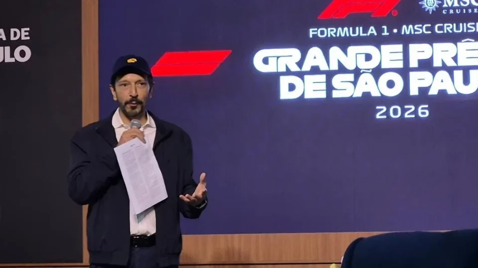 Ricardo Nunes destaca impacto bilionário da Fórmula 1 e anuncia melhorias em Interlagos