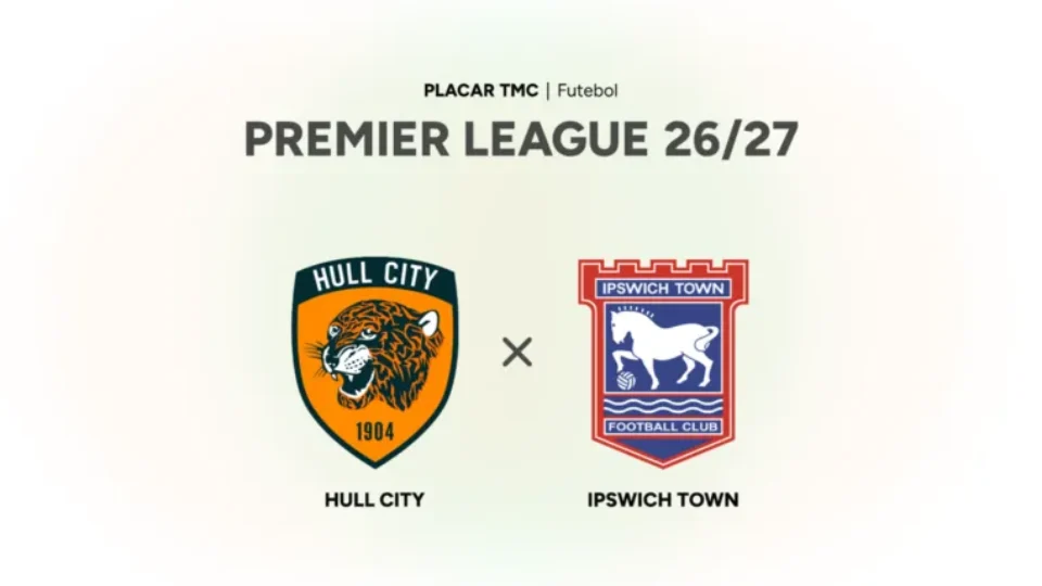 Hull City x Ipswich Town: onde assistir ao jogo pela Premier League e horário