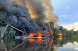 Dragas do garimpo ilegal conseguem registro na Marinha sem licença ambiental, aponta MPF