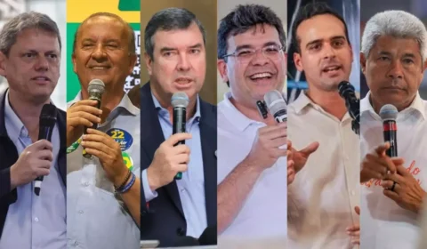 Aliados de Flávio podem vencer no 1º turno em 6 estados; nomes ligados a Lula, em 5