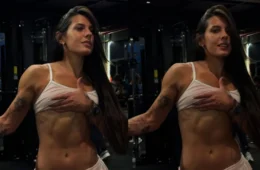 Ana Castela exibe resultado de treinos em novas fotos na academia