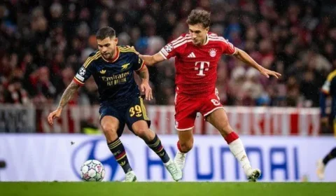 Arsenal reage no fim, arranca empate com Bayern e mantém invencibilidade na Champions