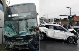 Tragédia na Dutra: motorista morre e engavetamento envolve 22 veículos no RJ