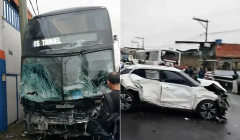 Tragédia na Dutra: motorista morre e engavetamento envolve 22 veículos no RJ