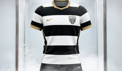 Atlético-MG anuncia novo Manto da Massa com listras horizontais; veja modelo escolhido pela torcida