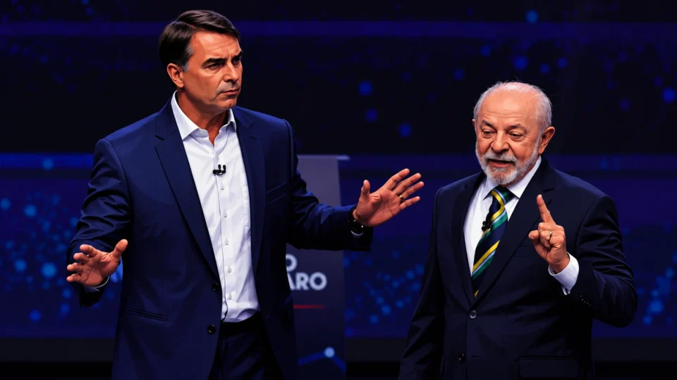 Quatro pesquisas eleitorais mostram disputa apertada entre Lula e Flávio Bolsonaro; entenda os números