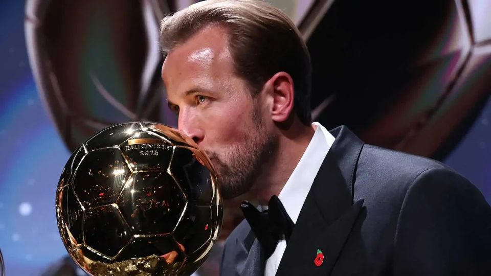 Harry Kane conquista Bola de Ouro com 73 gols e mostra força do desempenho individual na premiação