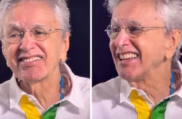 VÍDEO: Caetano Veloso vai às lágrimas ao ouvir Geraldo Azevedo durante ato em apoio a Lula