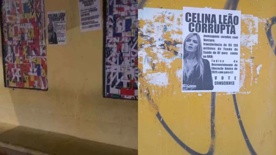 Campanha de Celina aciona TRE-DF e polícia por cartazes que a chamam de “corrupta”