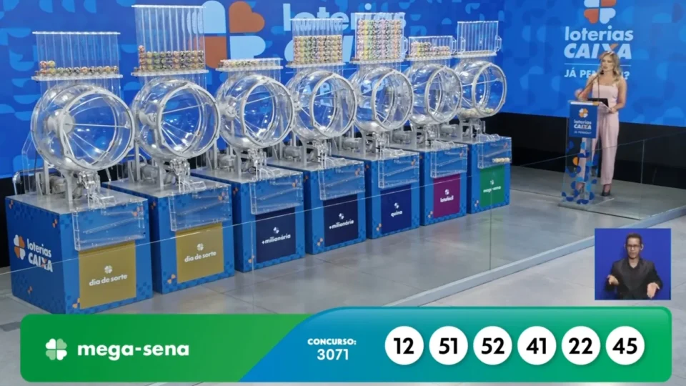 Mega-Sena resultado 3071: prêmio acumula e vai a R$ 185 mi