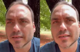 “Desculpa, pai, a gente falhou”: Carlos Bolsonaro se emociona após derrota de Flávio