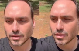 Após visitar Jair Bolsonaro, Carlos revela situação que o deixou assustado