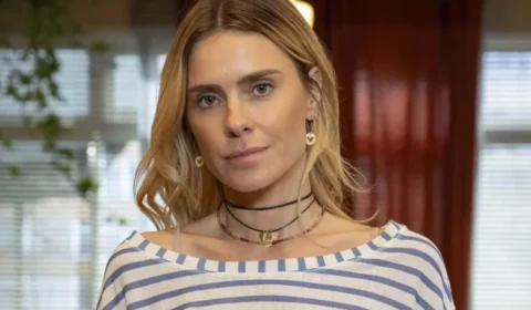Carolina Dieckmann cobra Globo por checagem de mentiras no debate entre Lula e Flávio
