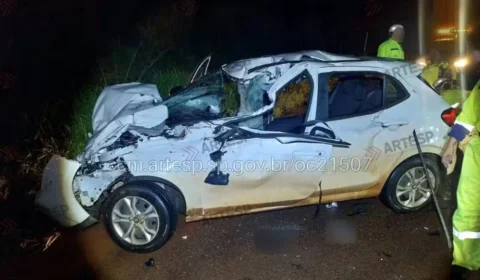 Motorista morre em grave acidente em rodovia do interior de São Paulo
