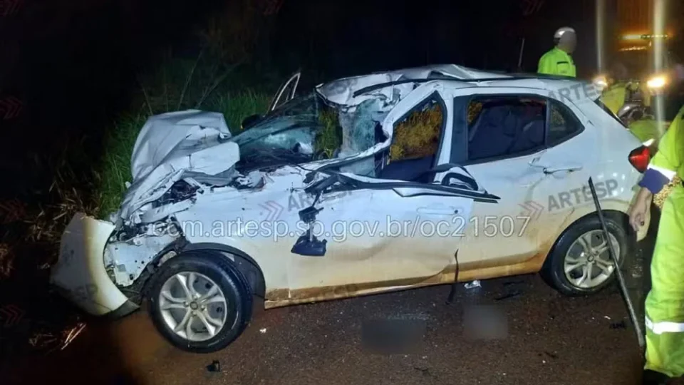 Motorista morre em grave acidente em rodovia do interior de São Paulo