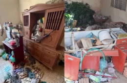 Mulher isolada há 18 anos só tinha contato com parentes pelo portão de casa em SP; veja imagens