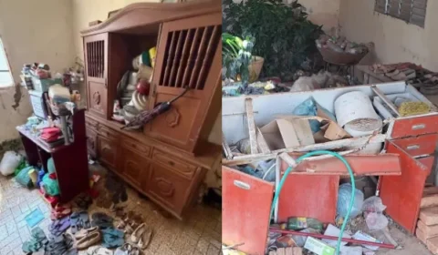 Mulher isolada há 18 anos só tinha contato com parentes pelo portão de casa em SP; veja imagens