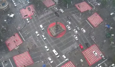 VÍDEO: Chove forte em Belo Horizonte: alertas de perigo e granizo do Inmet