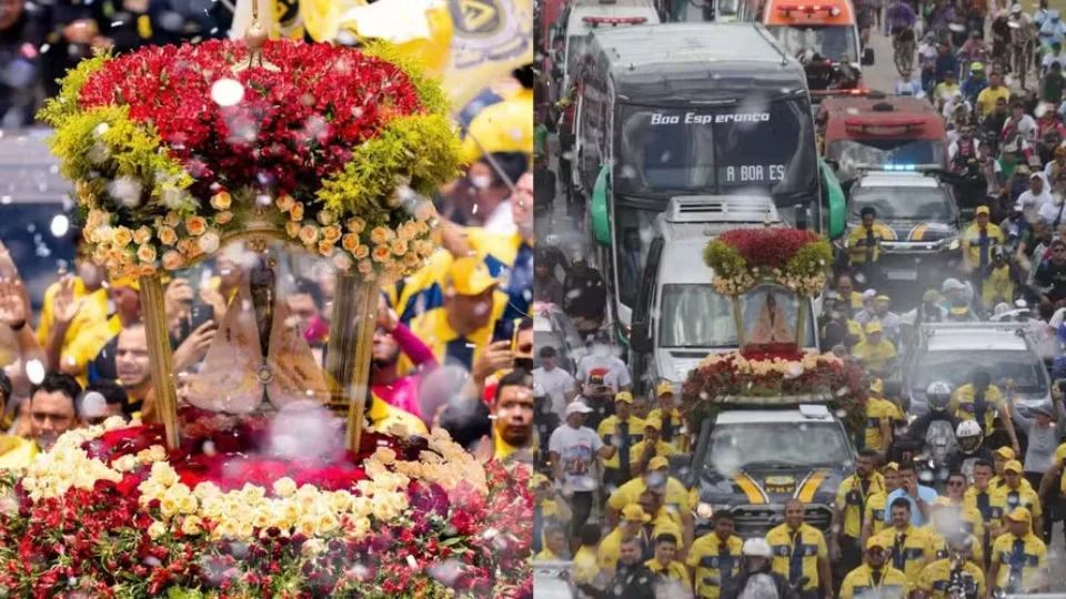 Corda se rompe durante Trasladação do Círio de Nazaré e atrasa procissão em Belém