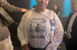 Mãe de Ana Clara cobra Flávio após debate: “Não respondeu por que defendeu o policial”