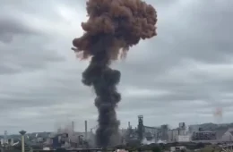 Explosão na CSN assusta moradores de Volta Redonda e mobiliza bombeiros