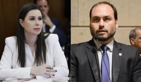 Carol de Toni e Carlos Bolsonaro são eleitos senadores por Santa Catarina