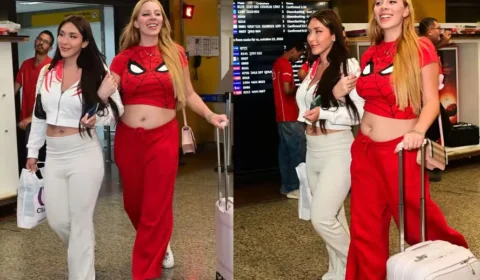 Malévola e amiga chegam ao Brasil após prisão no Egito e relatam abusos: “Não volto de maneira alguma”