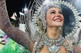 Paolla Oliveira será coroada na Imperatriz com shows de Iza, Jorge Aragão e Xande de Pilares