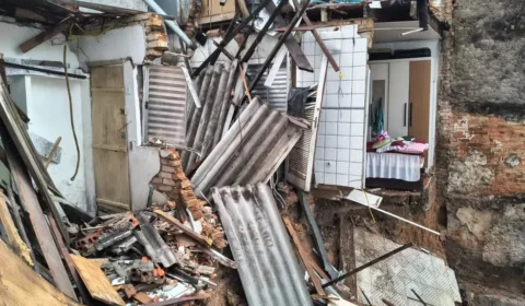 Deslizamento mata morador na Brasilândia durante temporal em São Paulo