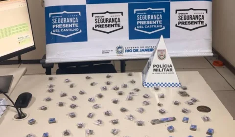 Homem é preso com 73 papelotes de maconha durante corrida por aplicativo no Rio