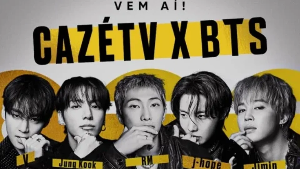 BTS grava entrevista com Diogo Defante na CazéTV e encara desafios brasileiros