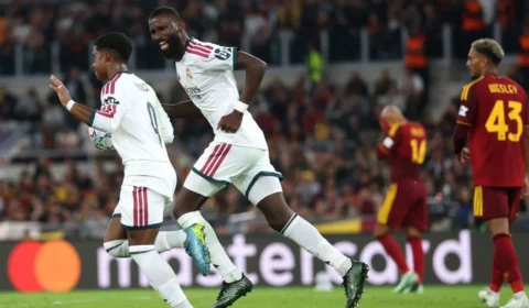 As Roma x Real Madrid minuto a minuto: Endrick vira e faz 4 a 3