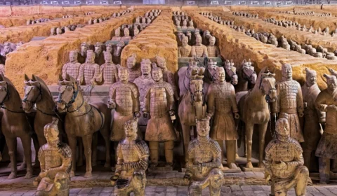 Impressões digitais de 2,2 mil anos revelam quem pode ter construído o Exército de Terracota