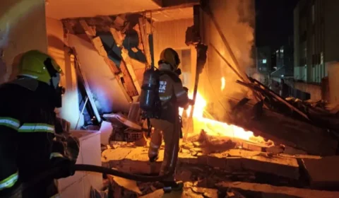 Explosão em BH derruba casa e faz homem morrer carbonizado
